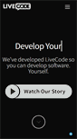 Mobile Screenshot of livecode.com